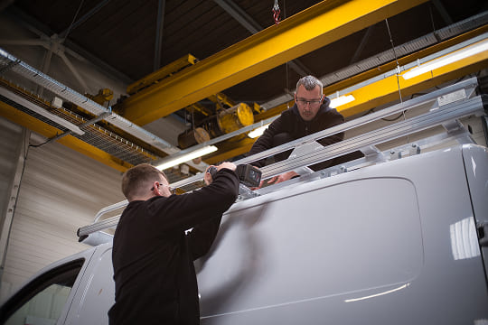 Aménagement d'utilitaires